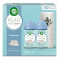 thumbnail image 1 of Air Wick Freshmatic Ultra Automatic Pure Starter Kit Fresh Linen White/Gray 4/Carton (RAC01918CT), 1 of 2