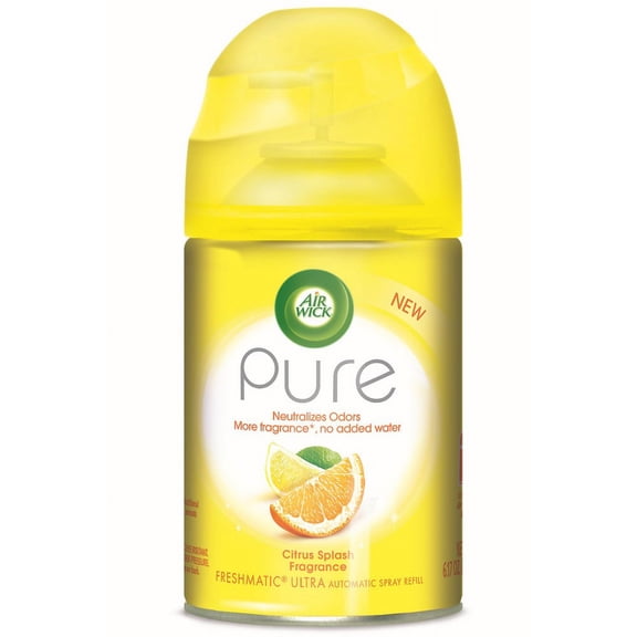 Air Wick FRESHMATIC Ultra Refill Pure, Sparkling Citrus 6.17 oz (Pack of 2)
