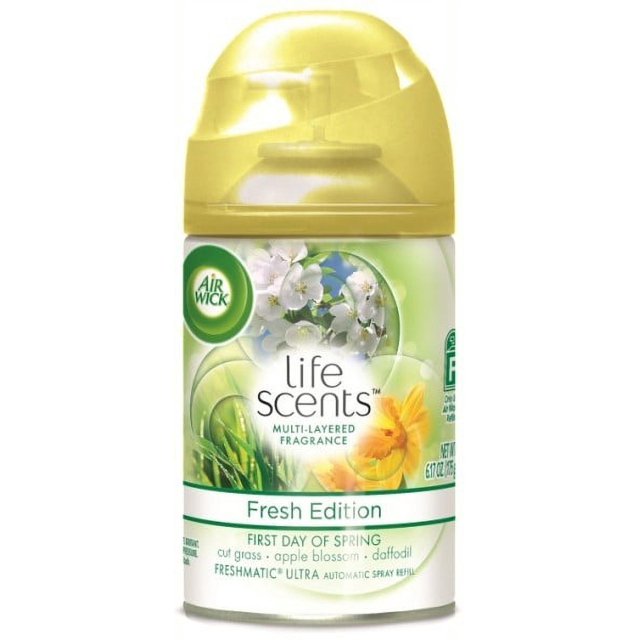 Air Wick Life Scents Freshmatic Ultra Automatic Spray Refill, First Day of Spring, 6.17 Oz