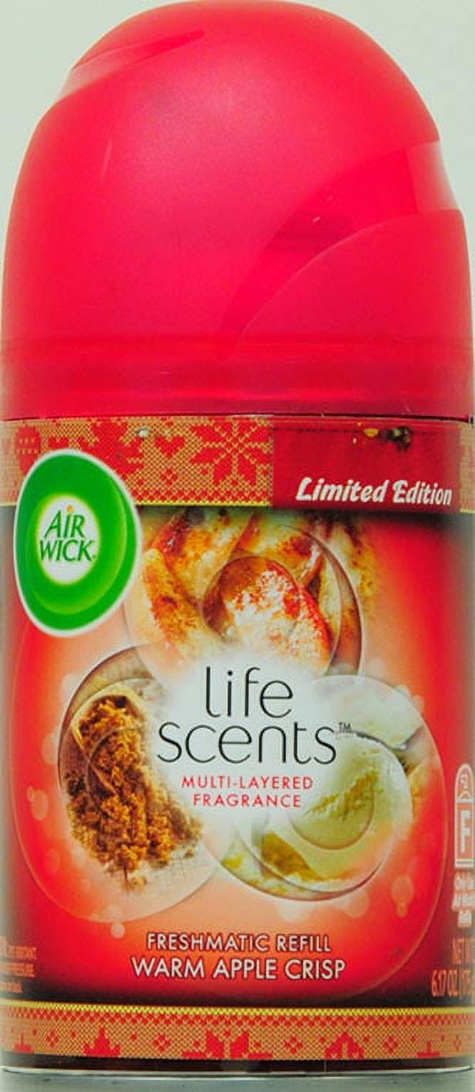 Air Wick Life Scents Warm Apple Crisp, 1 ct, 17 oz