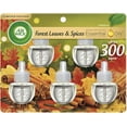 thumbnail image 1 of Air Wick Plug In Scented Oil Refill, 5Ct, Forest Spice & Leaves, Fall Scent, Essential Oils, Air Freshener, 1 of 3