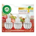 thumbnail image 1 of Air Wick Plug in Refill, Scented Oil Air Freshener, Apple Cinnamon Medley, 3 Count, 2.02 fl oz, 1 of 8