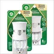 Air Wick Advanced Plug-in Scented Oil Warmer, Aroma Diffuser Device, White, 2 Count