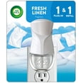 thumbnail image 1 of Air Wick Plug-In Air Freshener Scented Oil Warmer Starter Kit, Fresh Linen, 2 Piece, 1 of 9