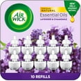 thumbnail image 1 of Air Wick Plug in Scented Oil Refill, 10ct, Lavender & Chamomile, Air Freshener, Essential Oils, Eco Friendly, 1 of 5