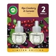 thumbnail image 1 of Air Wick Plug-In Scented Oil Air Freshener Warmer Refills, Ripe Cranberry and Currants, 2 Count, 1 of 11