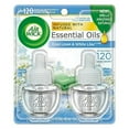 thumbnail image 1 of Air Wick Plug in Scented Oil Refill, 2ct, Cool linen, Air Freshener Pack of 2, 1 of 2