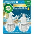 Air Wick Plug in Scented Oil Refill, 2ct, Turquoise Oasis, Essential