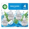 thumbnail image 1 of Air Wick Plug-in Scented Oil Air Freshener Warmer Refills, Fresh Waters, 4 Count, 1 of 9
