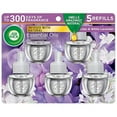 Air Wick Plug in Scented Oil Refill, 5 ct, Lilac & White Lavender, Air