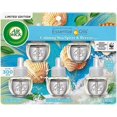 Air Wick Plug in Scented Oil Refill, 5ct, Calming Sea Spray & Breeze