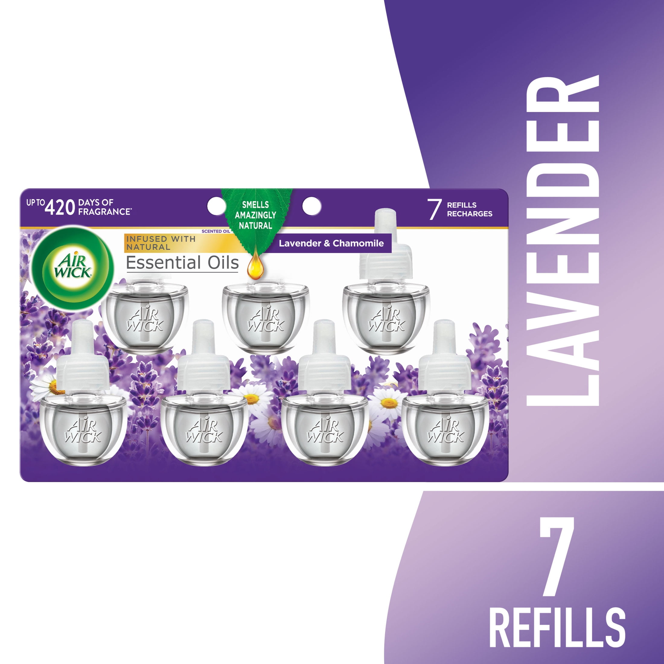 Lavender Chamomile Essential Oil Air Freshener Refill Pack