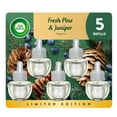 thumbnail image 1 of Air Wick Plug-In Air Freshener Scented Oil Refills, Fresh Pine and Juniper, 5 Count, 1 of 9