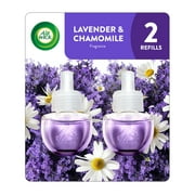 Air Wick Plug In Scented Oil Refill Lavender & Chamomile Air Freshener, 2 Count