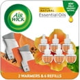 thumbnail image 1 of Air Wick Plug in Scented Oil Starter Kit, 2 Warmers + 6 Refills, Hawaii, 1 of 8