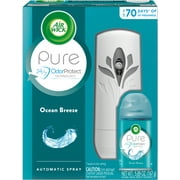 Air Wick Pure Automatic Air Freshener Spray Kit, Gadget+Refill, Ocean Breeze