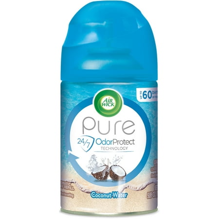 Air Wick Pure Automatic Air Freshener Spray Refill, Coconut Water, 5.89 oz, 1 Count