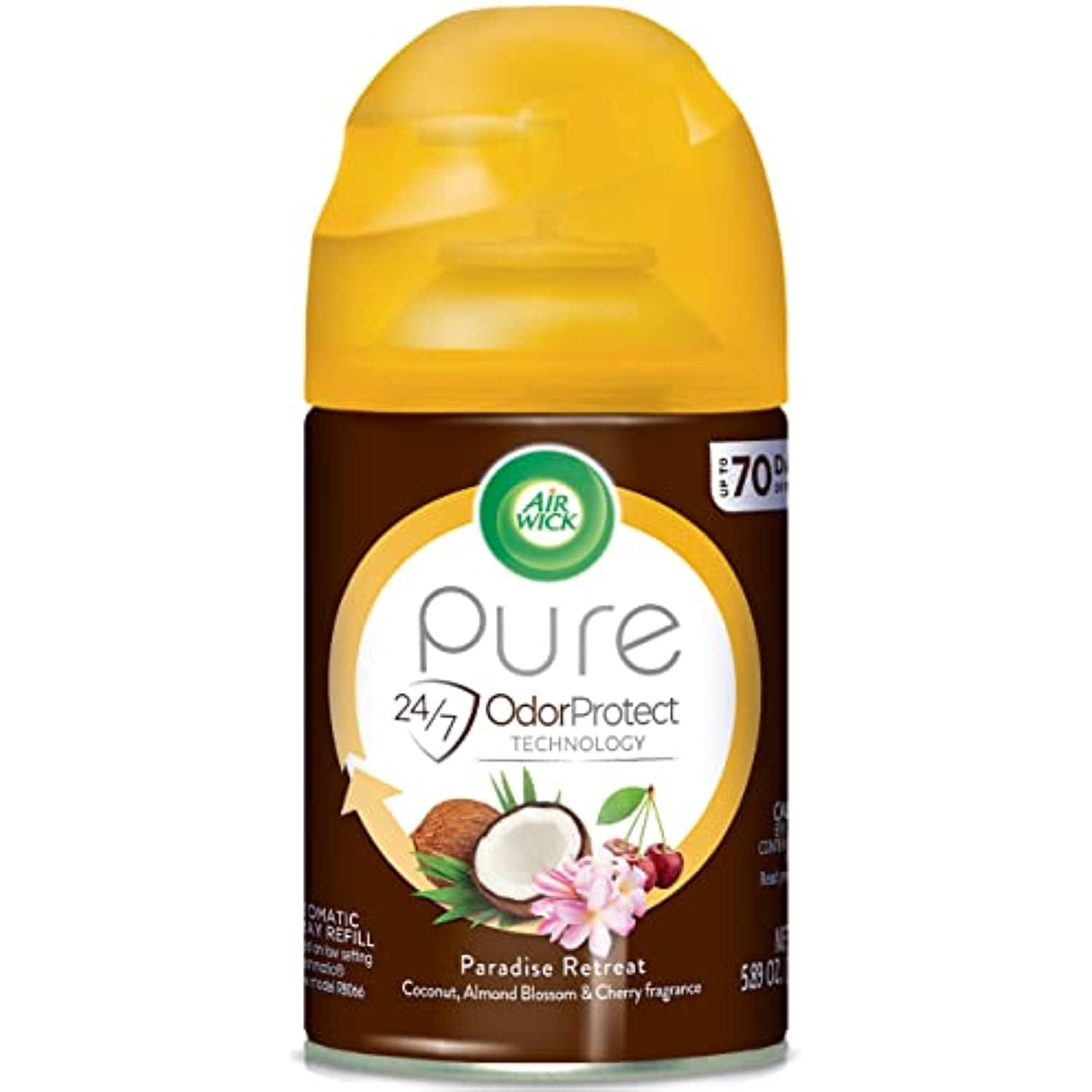 Air Wick Pure Freshmatic Refill Automatic Spray, Paradise Retreat, 1ct