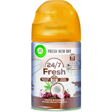 Air Wick Pure Freshmatic Refill Automatic Spray, Paradise Retreat, 5.89 Oz, 2 Pack