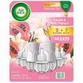 thumbnail image 1 of Air Wick Scented Oil Air Freshener Kit, Vanilla & Pink Papaya 2 Warmers +7 Refills, 1 of 7