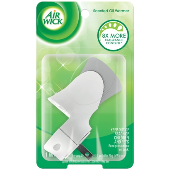 Air Wick plug in Scented Oil Warmer, White, 1 Count, Essential Oils, Air Freshener