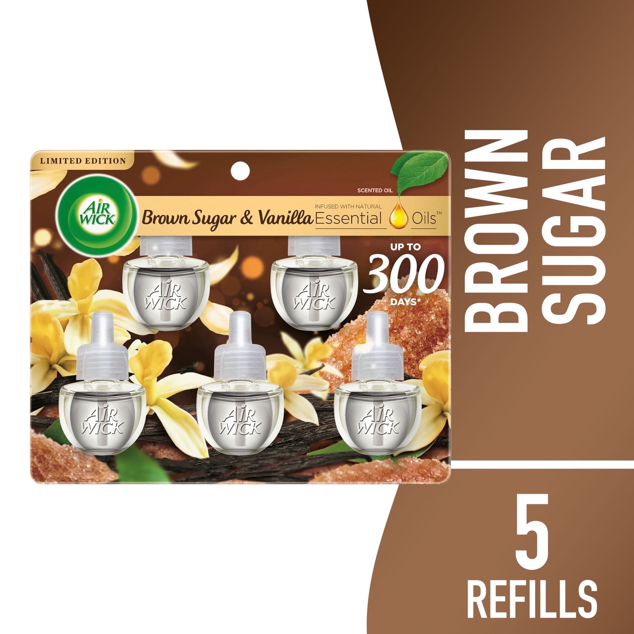 Brown Sugar & Vanilla Essential Oil Scented Refill Pack
