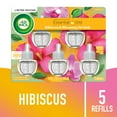 thumbnail image 1 of Air Wick Plug-In Scented Oil Air Freshener Warmer Refills, Hibiscus and Blooming Orchid, 5 Count, 1 of 8