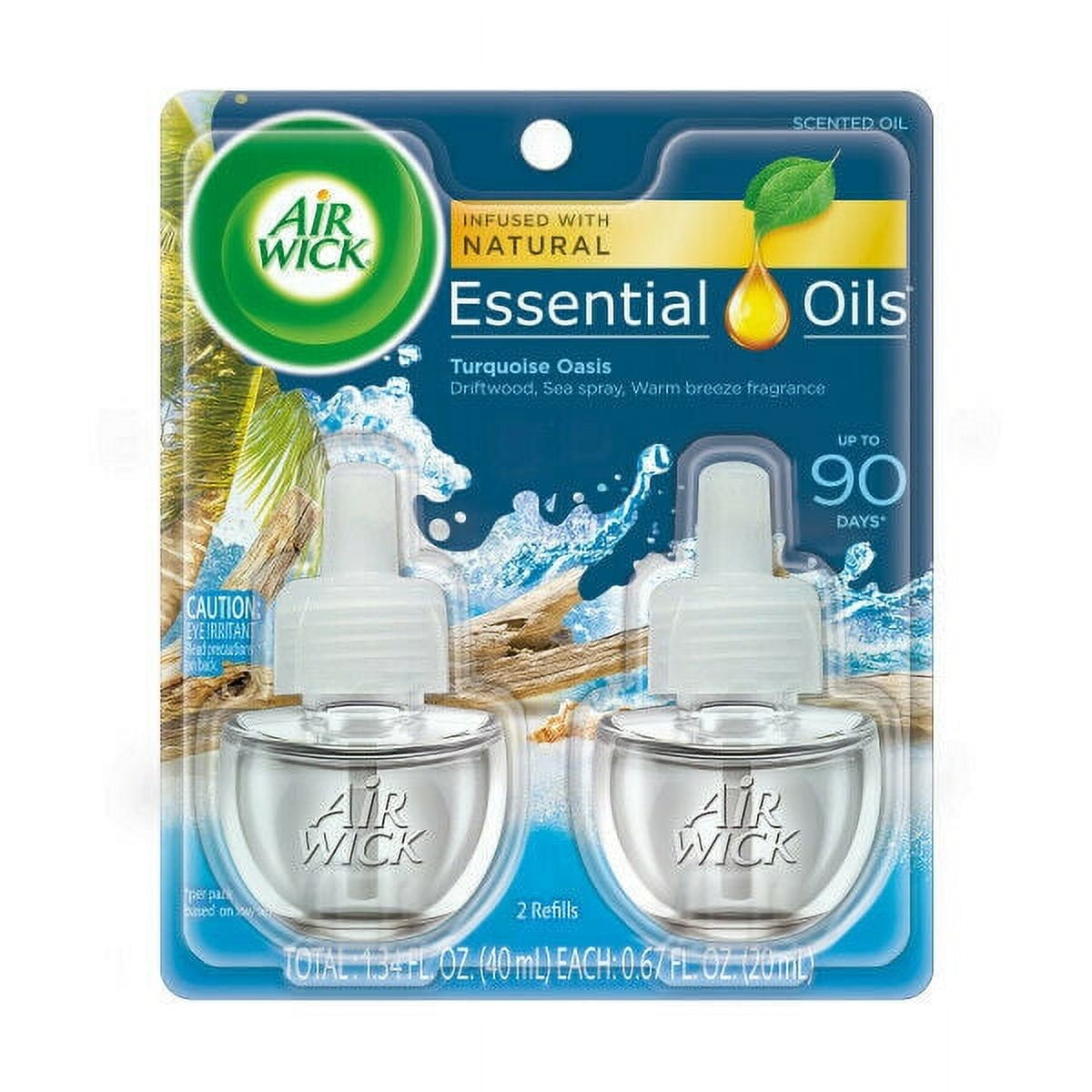 Turquoise Oasis Driftwood & Sea Spray Scented Oil Refill Pack