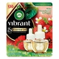 thumbnail image 1 of Air Wick Vibrant Plug-In Scented Oil Air Freshener Warmer Refills, Wild Strawberry and Poppy, 2 Count, 1 of 6