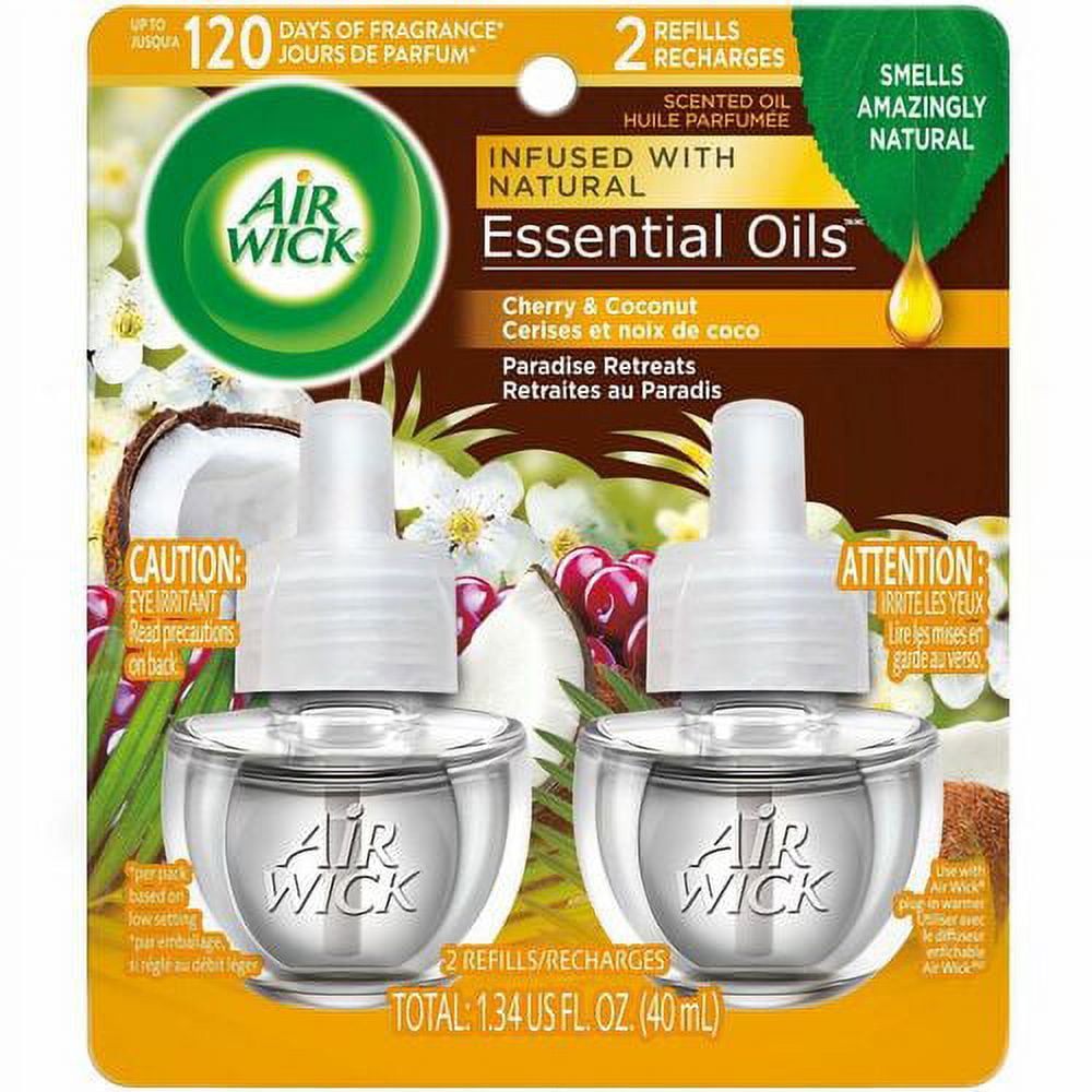 Air Wick Scented Oil Warmer Refill - Oil - 0.7 fl oz (0 quart) - Paradise Retreat - 60 Day - 6 / Carton - Long Lasting Air Wick Scented Oil Warmer Refill - Oil - 0.7 fl oz (0 quart) - Paradise Retreat - 60 Day - 6 / Carton - Long Lasting