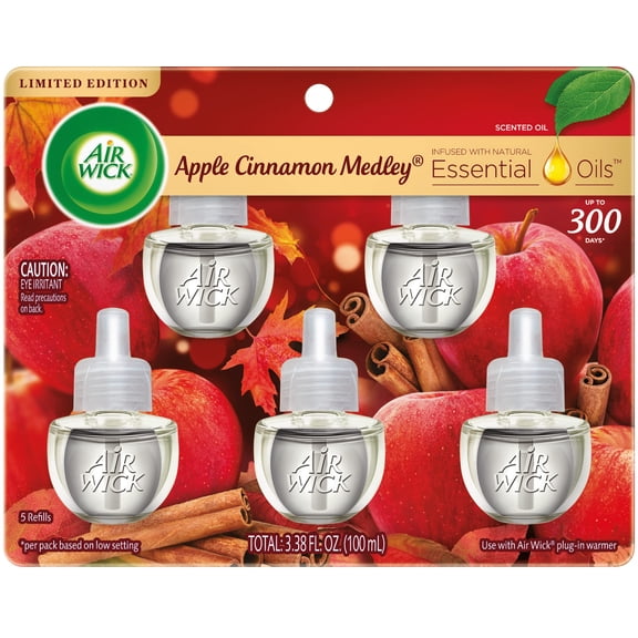 Air Wick Scented Oils 0+5 Apple Cinnamon Medley