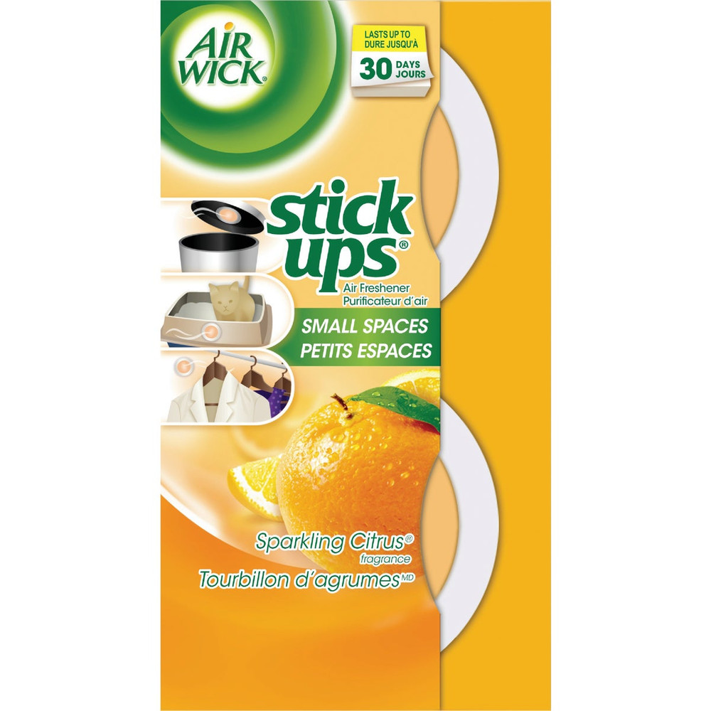 Air Wick Stick Ups Crisp Breeze Small Spaces Solid Air Freshener (2Count) Pack of 12 6233885826