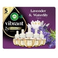 thumbnail image 1 of Air Wick Vibrant Plug-In Scented Oil Air Freshener Warmer Refills, Lavender and Waterlily, 5 Count, 1 of 10