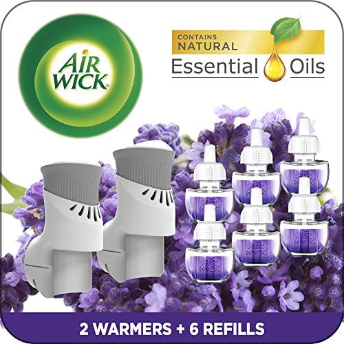 Lavender & Chamomile Plug-In Oil Air Freshener Kit with Warmers