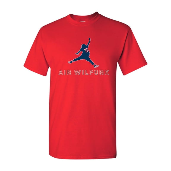 Air Wilfork New England Football Parody DT Adult T-Shirt Tee