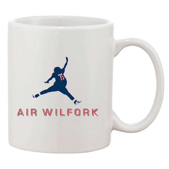 Air Wilfork New England Football Parody Game Sports Fan DT Coffee 11 Oz Mug