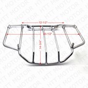 Air Wing Tour Pak Luggage Rack Rail Chrome For Harley Touring FLHT FLHX FLHR FLTR