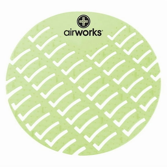 Air Works Urinal Screen,Round,Herbal Mint,PK60 AWUS002-BX