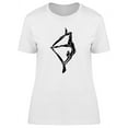 thumbnail image 1 of Air Yoga Pose T-Shirt Women -Image by Shutterstock, Female x-Large, 1 of 4