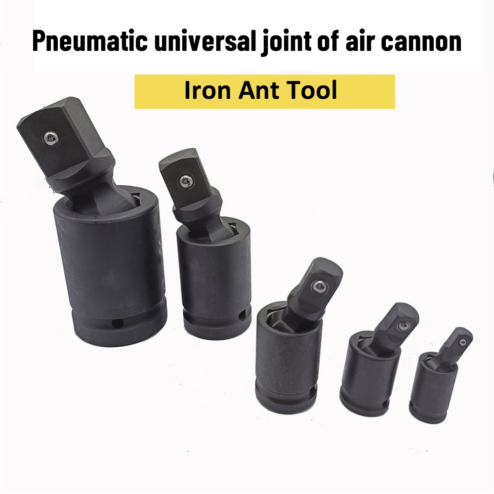 Air cannon pneumatic universal joint electric socket wrench accessory
