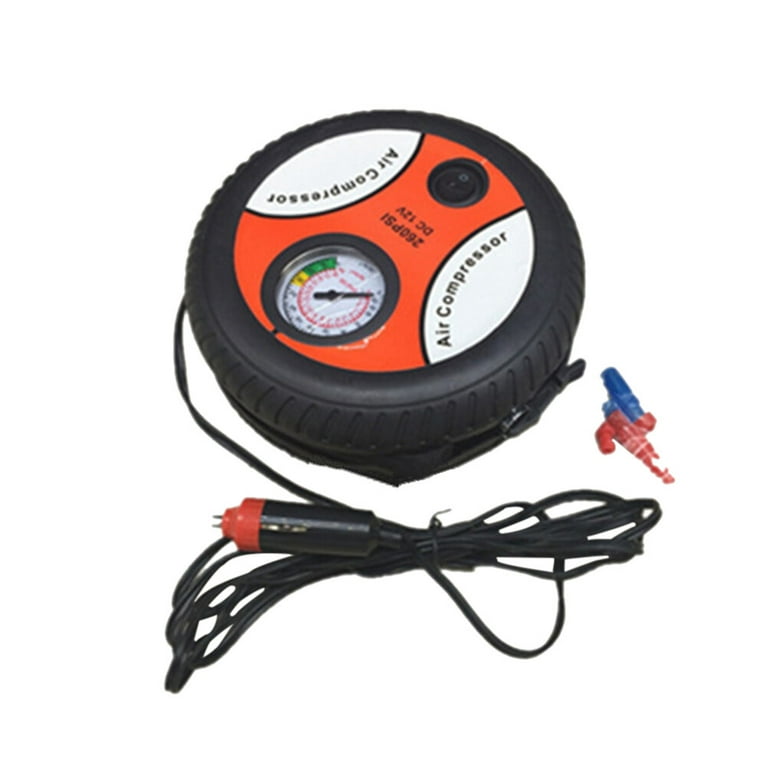 260PSI DC 12V Air Compressor Pump Portable Tire Inflator for Car 260PSI DC 12V Air Compressor Pump Portable Tire Inflator for Car