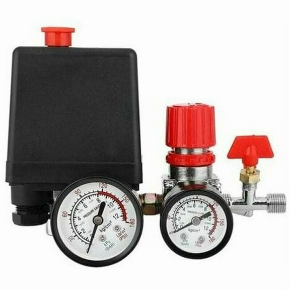 Air compressor pressure switch valve air compressor pressure switch with pressure gauge regulator..