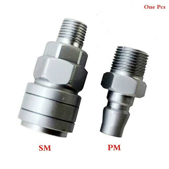 Air compressor quick connect fittings,Pneumatic fitting C type Quick joint High pressure coupling PM20 PM30 PM40 SM20 SM30 SM40