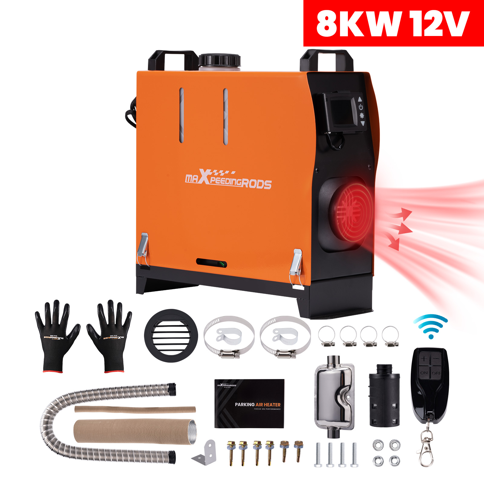 8KW Diesel Air Heater - Versatile Comfort for Any Adventure