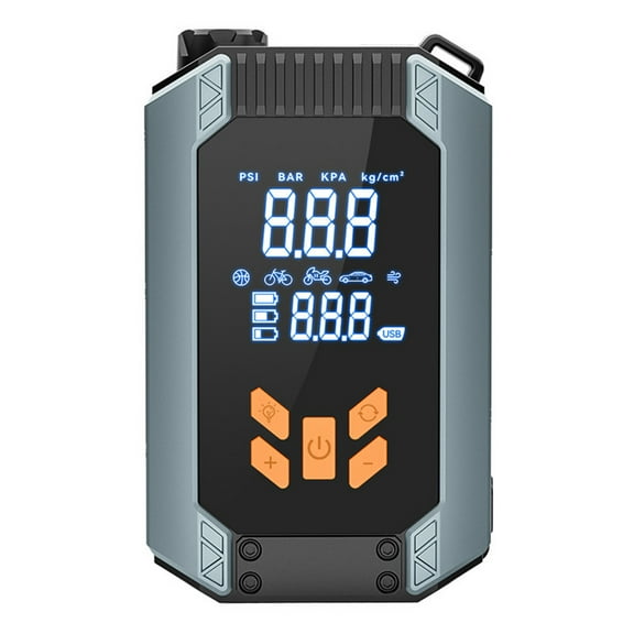 Air pump,Air Compressor Car Lcd Display Air Pump Portable Bike Tire Battery Clamp Car Pump With Lcd Pump Portable Bike Led Battery Clamp Display Screen Led Tire Inflator Portable Tires 150psi