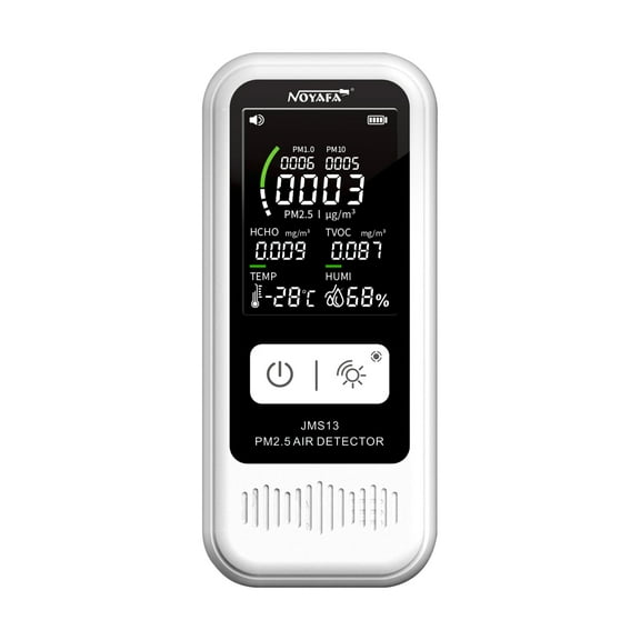 Air quality tester,Quality Tester Pm2.5 Thermometer Pm2.5 Temperature Tester Pm2.5 Air Quality Reable Lcd Adben Qisuo