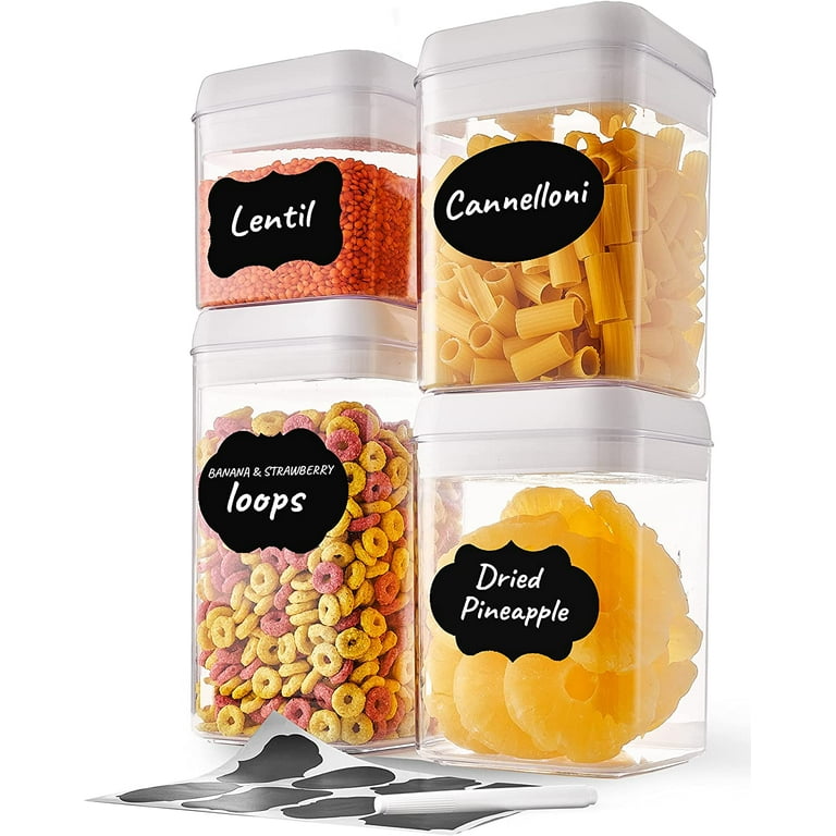 Air-Tight Food Storage Container Set - Pantry Organizing Containers