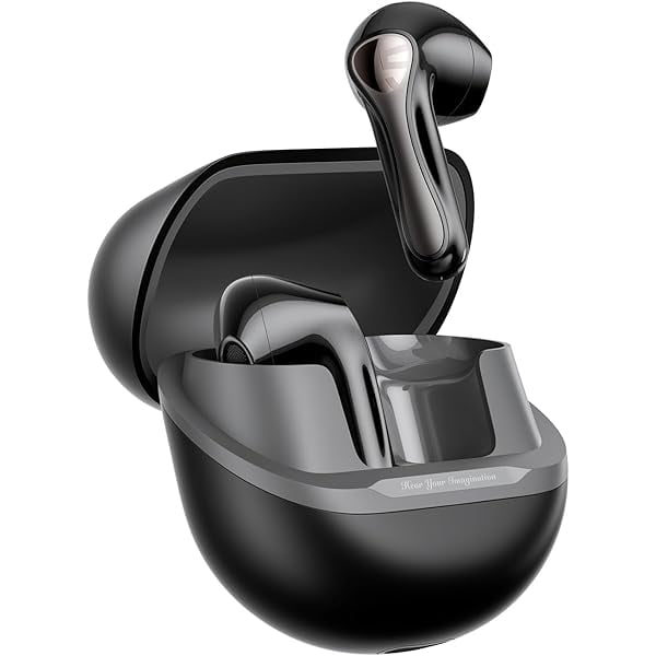 Air5 Lite Wireless Earbuds with Hi Res Audio, Bluetooth 5.4 Semi in Ear Earphones, 13mm Drivers, LDAC Codec, ENC Noise Cancelling Headphones for Calls, Stereo Sound, 30 Hrs Fast Charge