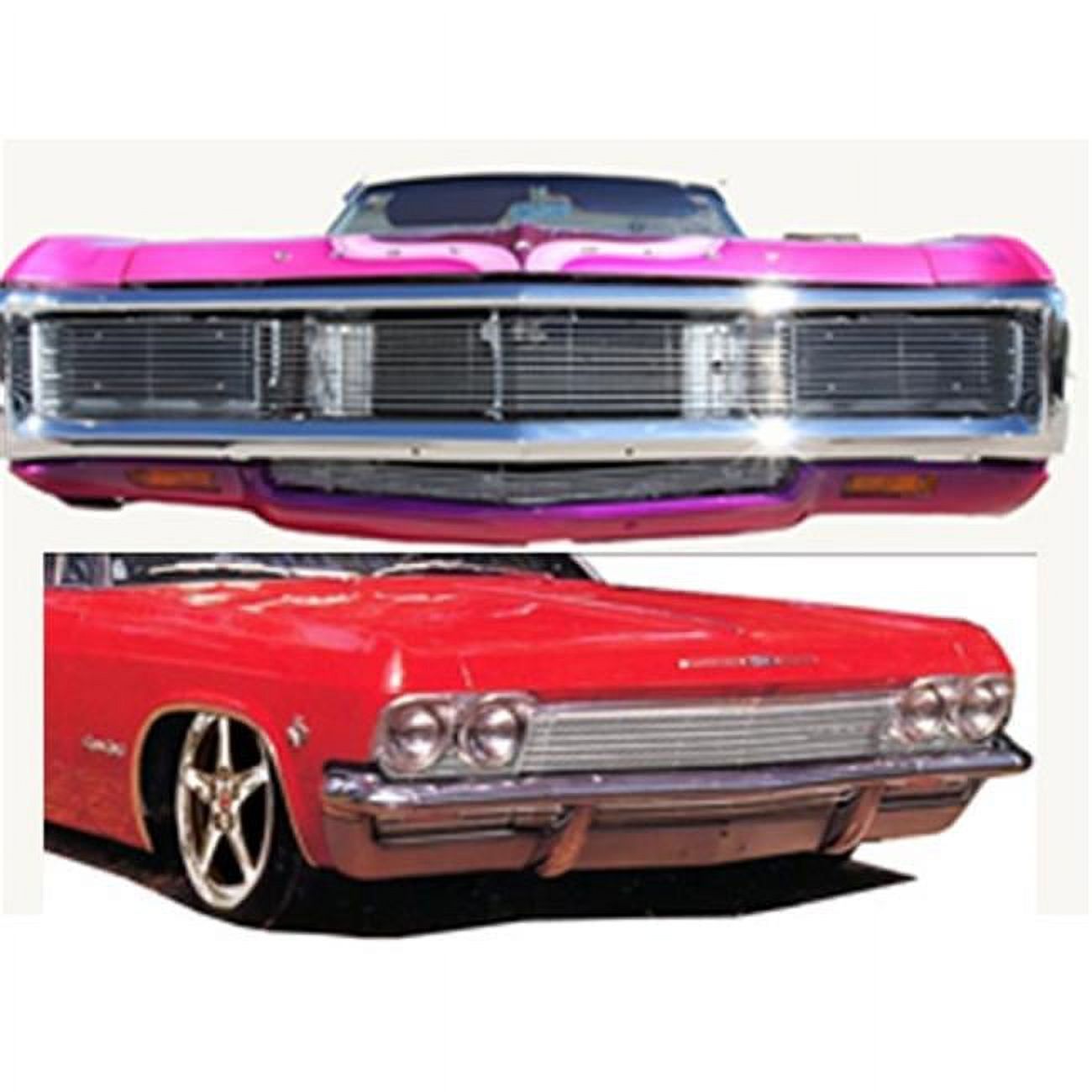 AirBagIt BIL-CH-73 Billet Grille 1965-1965 Chevrolet Impala AirBagIt BIL-CH-73 Billet Grille 1965-1965 Chevrolet Impala