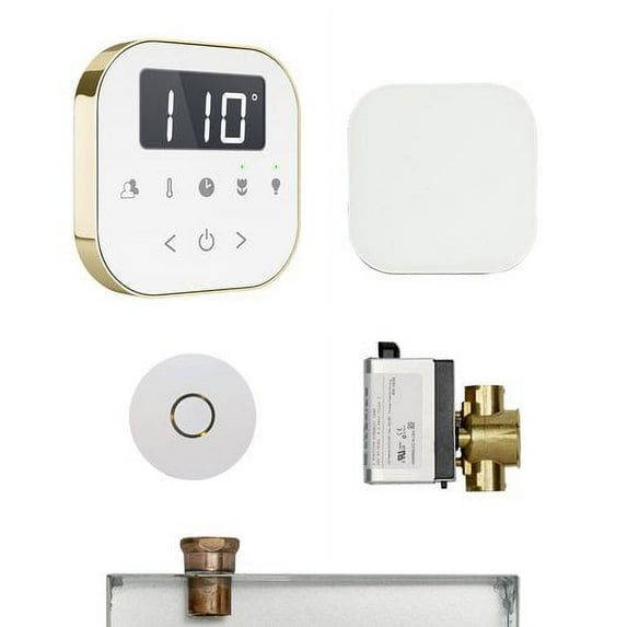 AirButler Package White Polished Brass